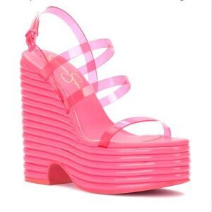 BRAND NEW JESSICA SIMPSON CHOLENA  PLATFORM WEDGE SANDAL G1